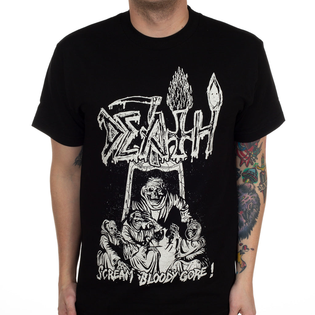 Hot DEATH Band Graphic Cotton Tshirt Unisex Summer Short Sleeve Fashion Brand Tee Luxury Casual Vintage Retro Top