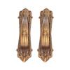 2 Set Sliding Barn Door Handles and Pulls Aluminum Alloy Bronze Pull Handle for Sliding Doors Gates
