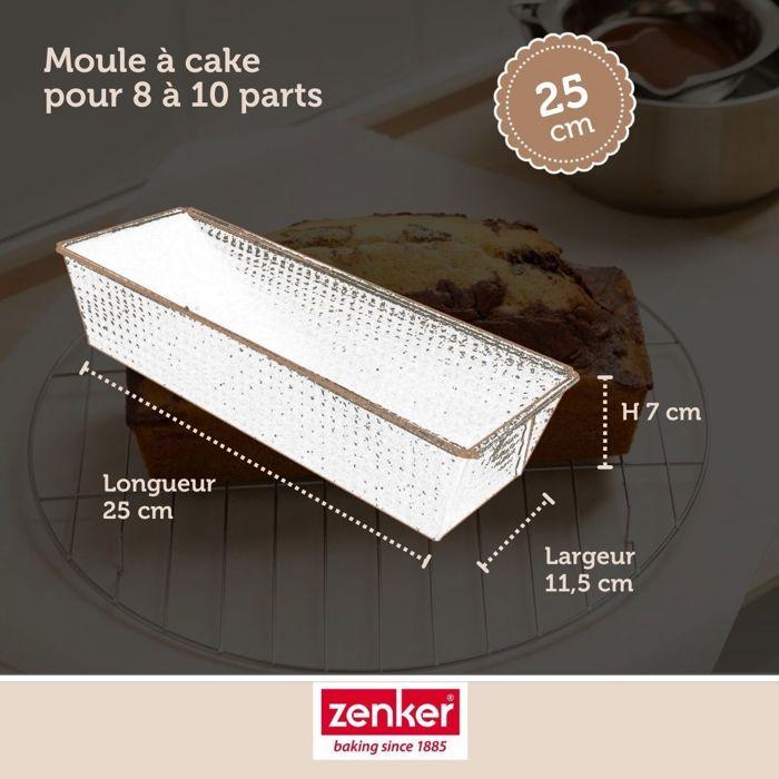 Moule à cake 25 cm zenker pure