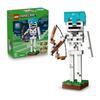 LEGO Minecraft Skeleton Toy Birthday Present Block Boys Girls Children 10 Years Old 11 Years Old 12 Years Old Elementary School Minecraft Goods