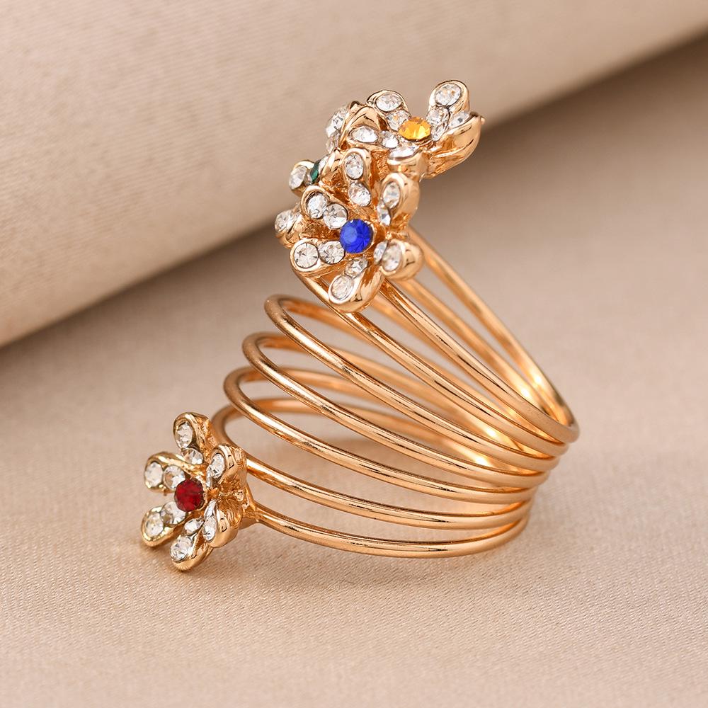 Best-selling Retro Bohemian Rhinestone Adjustable Ring