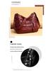 Women's 2021 Trendy Soft Leather Shoulder Bag - Large Capacity, All-Match, Middle-Aged Messenger Style