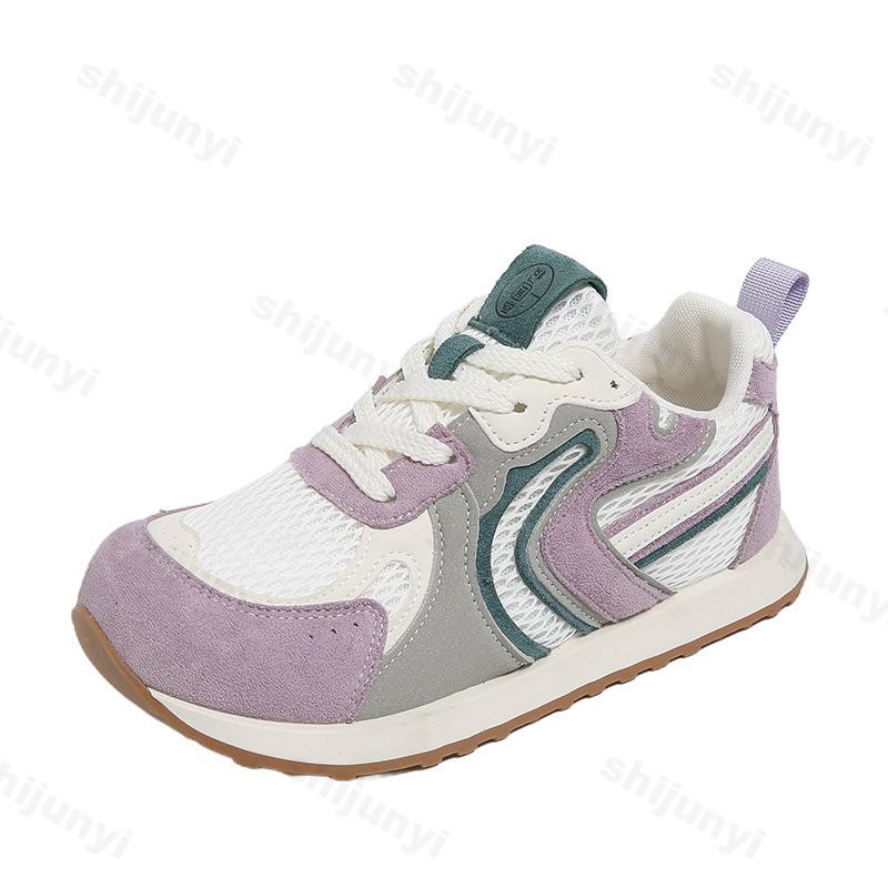 Fashion 2025 Spring New Fashion Trend Casual Sport Shoes for Women Mesh Breathable Comfortable Versatile Shallow Mouth Platform sneakers