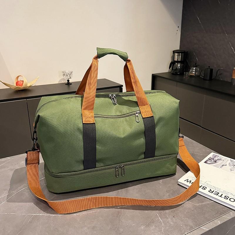 Large Capacity Lightweight Portable Travel Bag with Dry and Wet Separation, Short Distance Luggage Bag, Men's and Women's Sports Yoga Fitness Bag