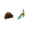 Miniature Sofa Couch Single Chair Model DIY Accessory Furniture Room for Micro Landscape Gift