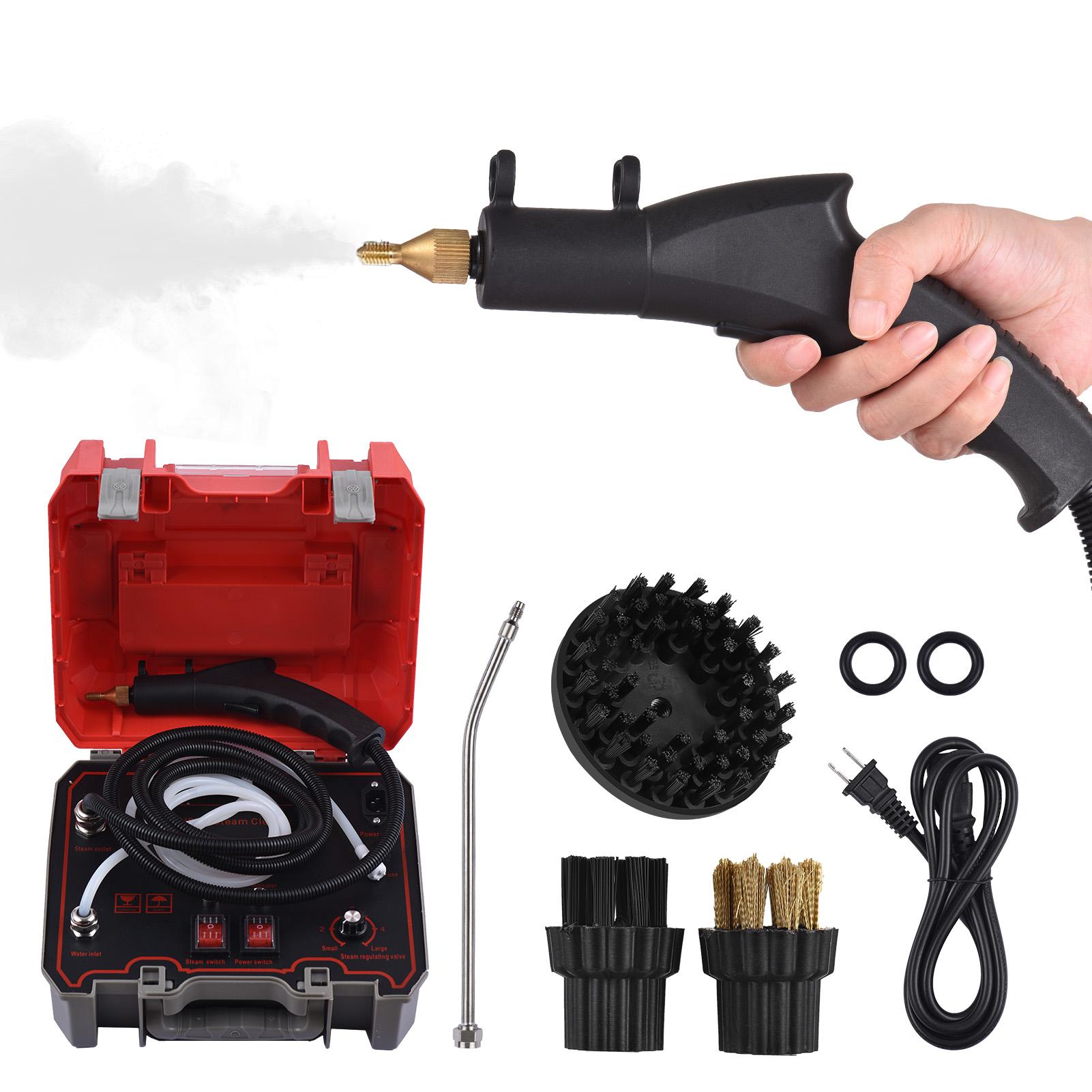 Prenosný parný čistič Vysokoteplotný tlakový parný čistič Bez nádrže a ťažký US Plug-2000W