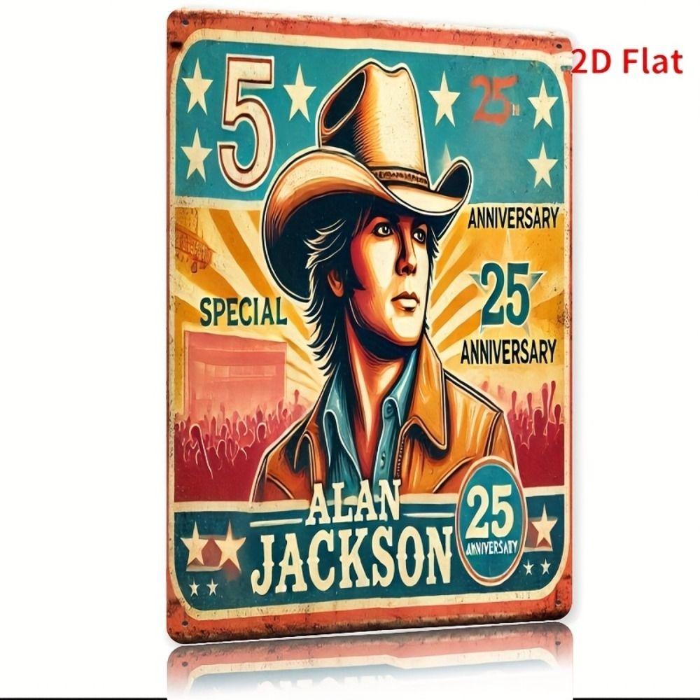 Metal Wall Art Decor 20x30cm Vintage Tin Sign Home Decoration Hanging Plate