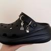 2 Stück Legierung Pentagramm Schuhzubehör Kreativ Glocke Gabel Anhänger DIY Hängend Party Schmuck Karabinerhaken Schuhschnallen Dekoration