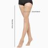 1Pair Women's Sexy Stocking Sheer Lace Thigh High Stockings Nets For Women Female Stockings Pink Purple Skin Red