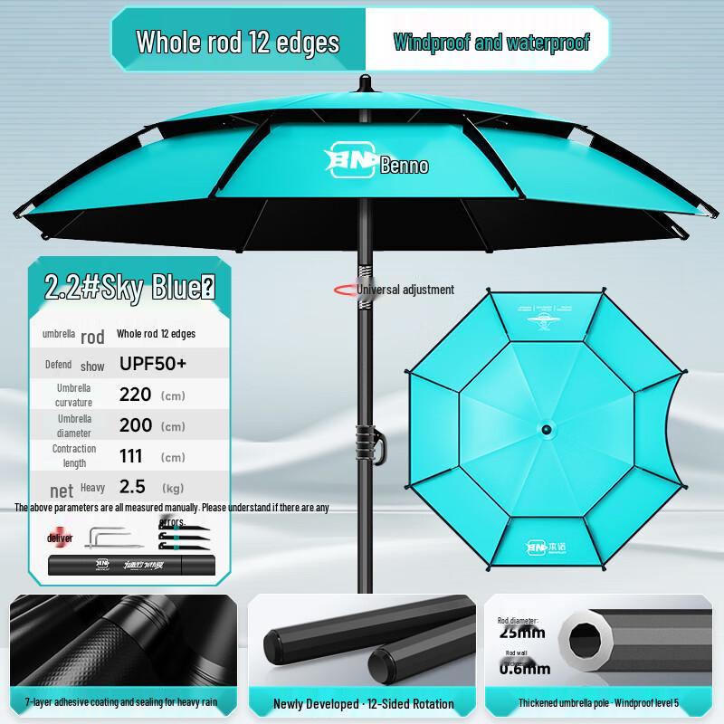 Benno Fishing Umbrella Outdoor Sunshade