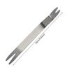 Stainless Steel Scraper Ultra Sharp Scrapers Remove Residue from Steel Aluminum and More Ends Offer Extra Leverage Car Tool