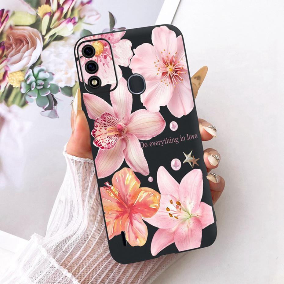 Cute Printing Phone Case For ITEL A48 Soft Black Silicone TPU Cases For Itel A48 Covers Bumpers