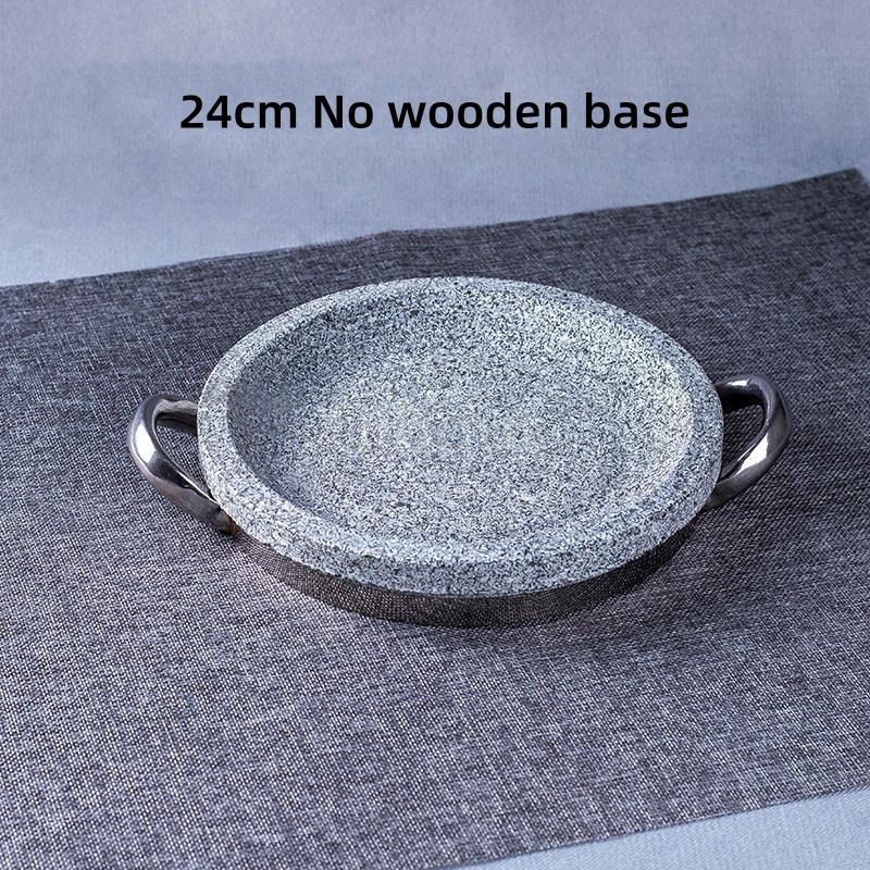 Korean Style Natural Stone Pot tray