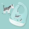 Waterproof Baby Bibs For Baby Kid Soft Silicone Feeding Bib Summer Baby Stuff Feeding Cartoon Print Girl Boy Bibs Burp Cloths