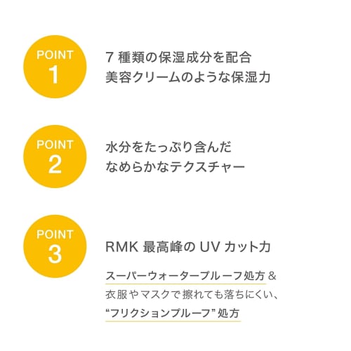 RMK Official RMK UV Face Protector Advanced 60g / SPF50+ PA++++ (Waterproof Sunscreen Face Sunscreen Cream Base Sunscreen Base Moisturizing UV Protect