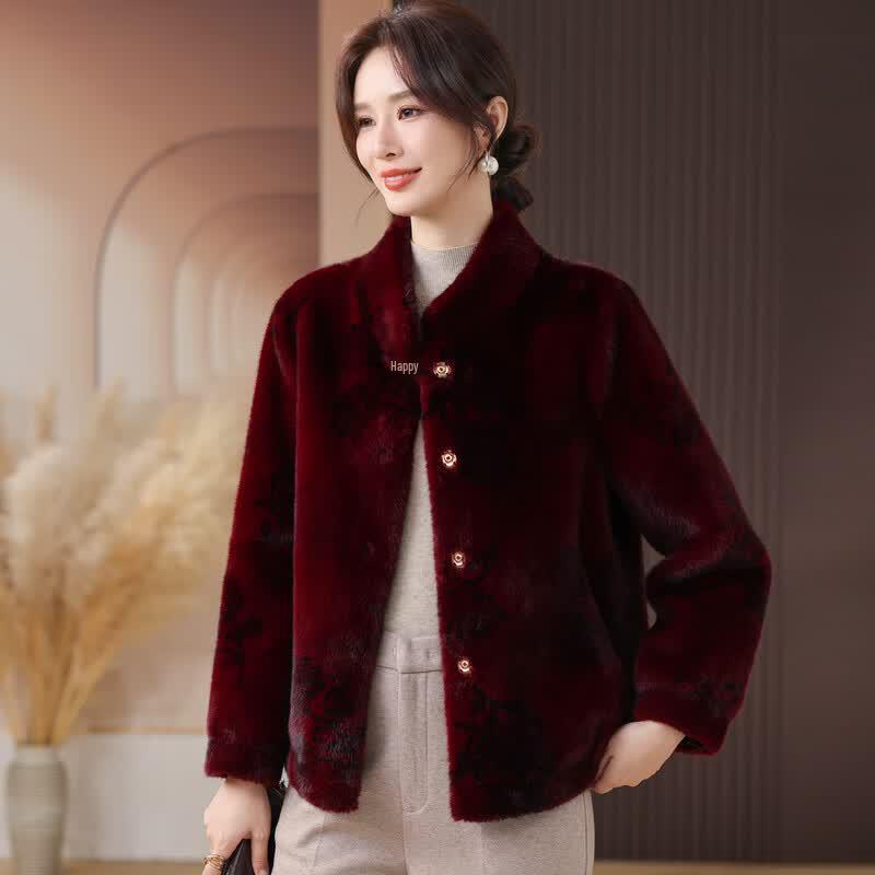 Women's Faux Fur Winter Short Coat