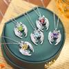 S925 Sterling Silver Clavicle Necklace for Women Simple Pendant Necklace Fashion Jewelry Gift
