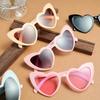 10pcs Peach Heart Glasses Frame Novelty Combination New Trendy Casual Daily Decoration Props for Men and Women Same Style Party
