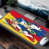 Sonic Print Mouse Pad, for Keyboard Pad Laptop PC Mat for Office Home Use, Desk Decor, Perfect Birthday Gift for Gamers