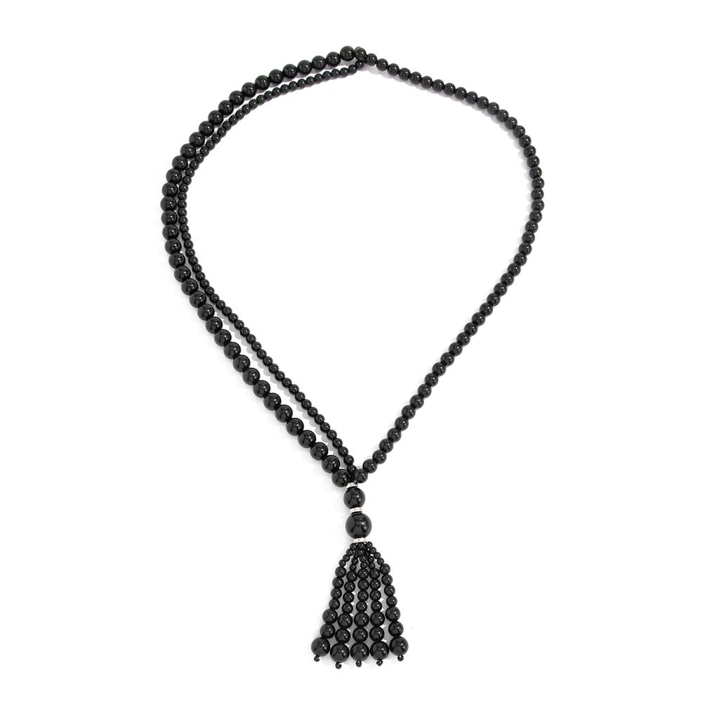 Ingemark Vintage Simple Acrylic Beads Long Necklaces for Women Trendy CCB Sweater Pendant Neck Accessories New Year Jewellery