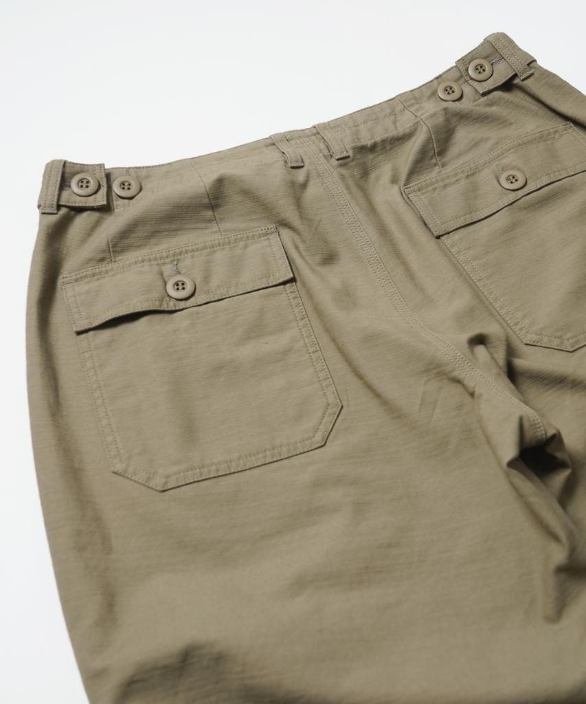 FRIZMWORKS Backsatin Fatigue Pants _ Khaki Beige
