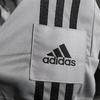 Adidas SS23 Brand Logo Stripe Print Drawstring Quick-Dry Sports Shorts Men Bottoms Grey FT5881