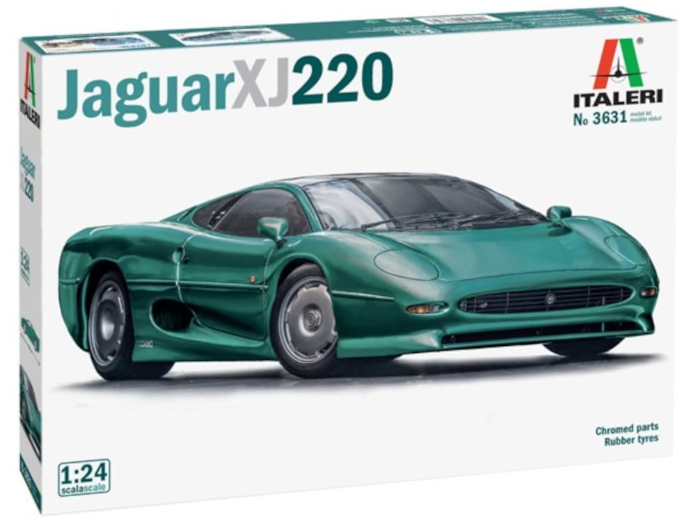 Platz Italeri 1/24 Scale Jaguar XJ 220 Plastic Model Kit (IT3631) with Japanese Instructions