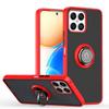 Clear Keysion Matte Phone Fashion Case For Honor X8 Transparent Shockproof Ring Stand Phone Back Cover For Huawei Honor X30i