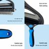 Dual-Headed Dog De-Shedding & Detangling Comb Tool