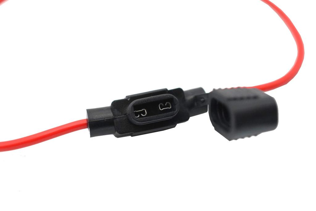 J-base Car Fuse Holder Mini with Cord, Waterproof Type, Set of 3