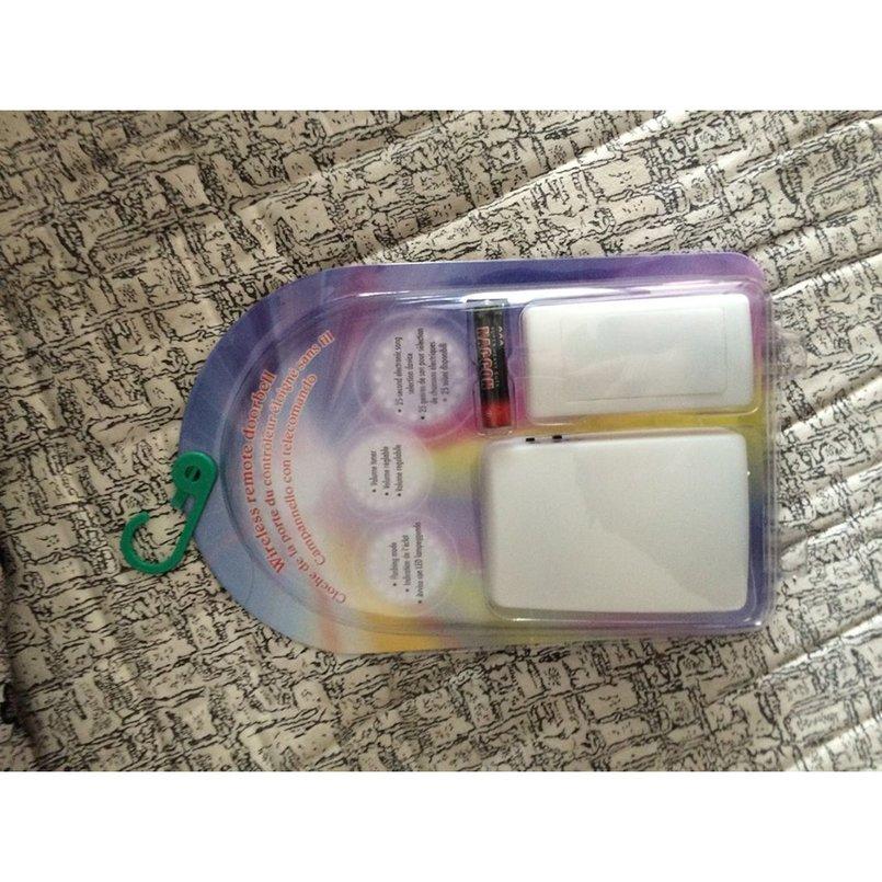 Campanello Wireless Per Non Udenti | 32 Suonerie, 5 Livelli Volume, Luci Lampeggianti, IP44 Impermeabile