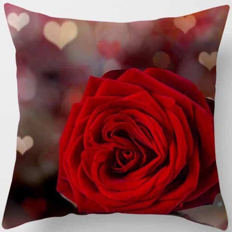 Love Warm Clothes Printed Pillowcase Home Decoration Office Supplies Car Seat Cushion