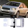 2Din Radio Fascia, ABS Car Radio  board Trim Replacement for Punto, with Perfect Fitment and Easy Installation