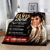 Elvis Presley: Rock 'n' Roll Legend Blanket Durable Comfort Perfect for Bedding Chair Bed Four Seasons Multipurpose Stylish Decor