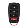 433MHz Cloning Key Fob 4 Buttons Waterproof Wireless Cloning Remote Control for Garage Door Electric Roller