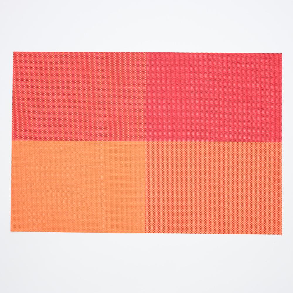 Jednoduchý rámový prostírání tkaný snadno čistitelný Evropský tepelně izolační podložka pod hrnek Teslin stolní podložka hotelová domácí PVC západní jídelní podložka