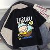 Summer Labubu Children Clothess Boy Clothes Kids Cute Cartoon Printed Short Sleeve T-shirt Girl Labubu Summer Casual Tops Loose