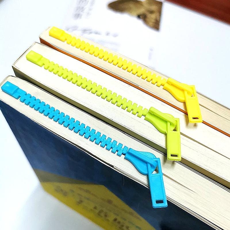 

1 шт., забавная папка для книг, новинка, 3D стильная молния, канцелярские принадлежности, подарок для мальчиков и девочек, закладка, креативная новинка