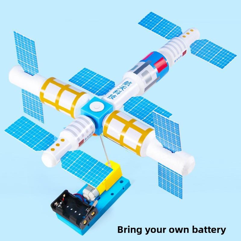 

Diy Space Station Aerospace Stem Toy For Students Educational Physics Creative Kit For Kids And Teens