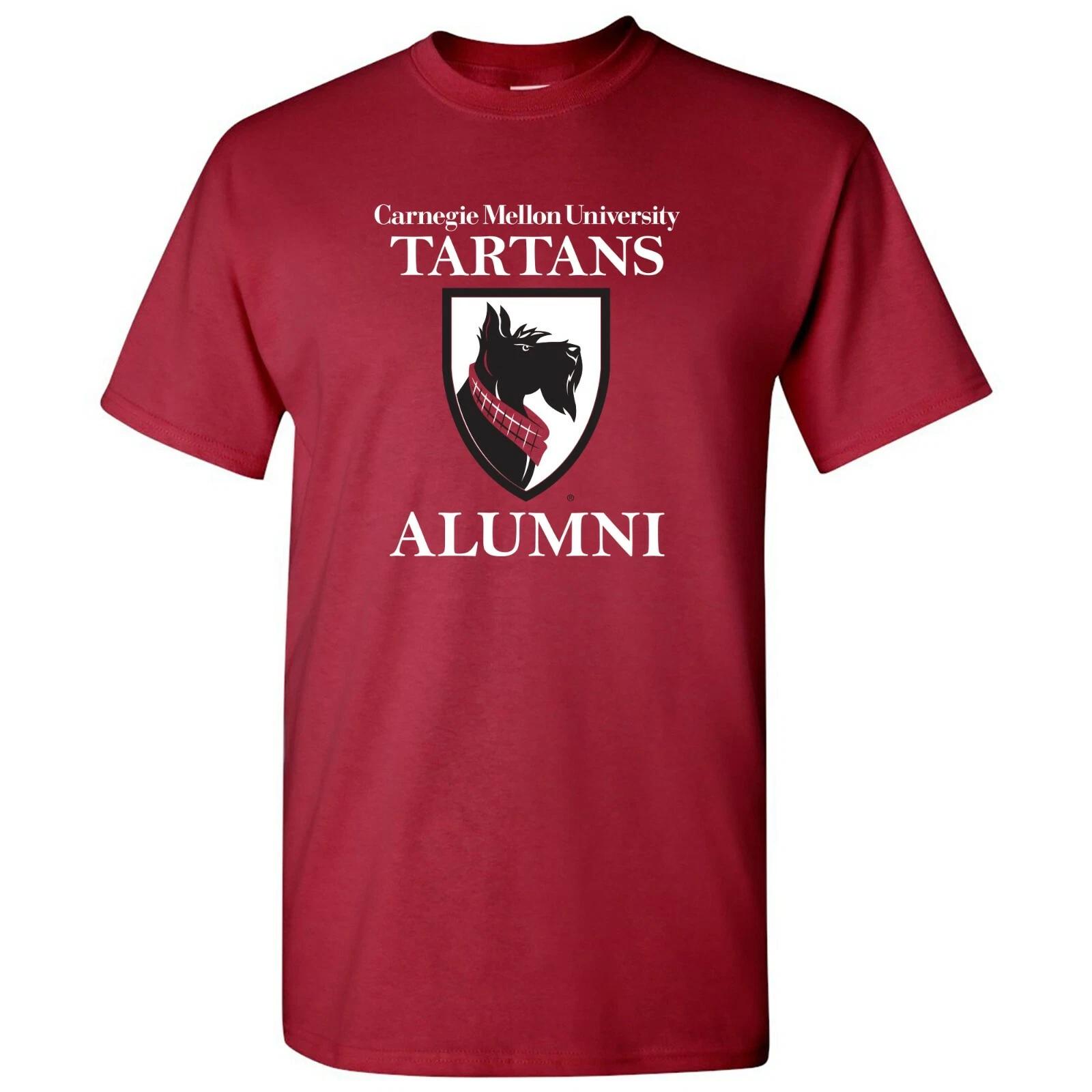 Carnegie Mellon Tartans Primary Logo Alumni University College TShirt - Cardinal XL