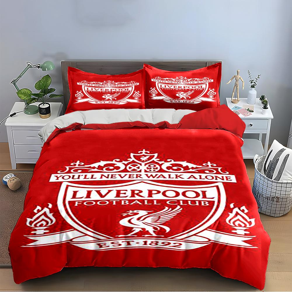 FC Liverpool Bettwäsche-Set Bettwäsche-Set (1 Bettbezug, 2 Kissenbezüge, Bettdecke nicht enthalten)
