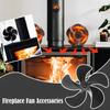 Replaceable Fireplace Fan Blades For Better Room Heating