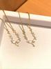 Starry Sky Zircon Bow Bracelet - Elegant, High-End Design for Women