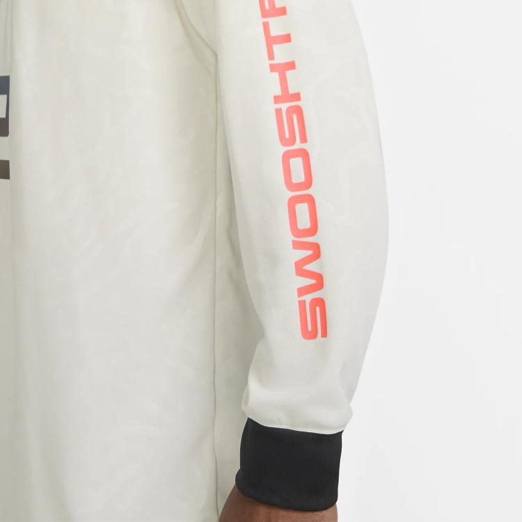 Nike Sweatshirts Men's White Lapel Moderate Other DX0048-030