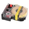 Labeling Tape Corrosion Wear Resistance 12mm Anti Corrosion Label Making for KING JIM Printer