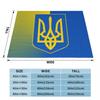 Flag Of Ukraine Blanket Soft Warm Flannel Throw Blanket Cover for Bed Living room Picnic Travel Home Couch