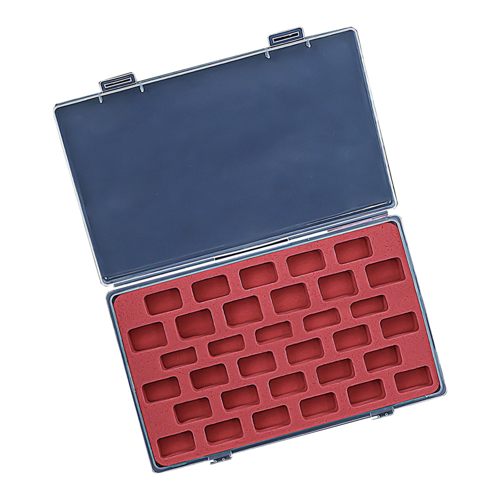 

33/66 ячеек Коробка для хранения шпулек Чехол для шпулек Органайзеры для шпулек с крышкой Швейные аксессуары для любителей рукоделия A