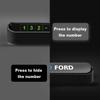 Car Sticker Hot For Ford 1Pcs Car Temporary Parking Card Plate Car Styling For Ford Focus Mondeo Kuga Fiesta MK7 Escort Explorer