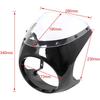 7 Inch Headlight Shade Fairing Motorcycle Front Headlight Cover Retro Waterproof Anti-fall Fairing Modification Accessories