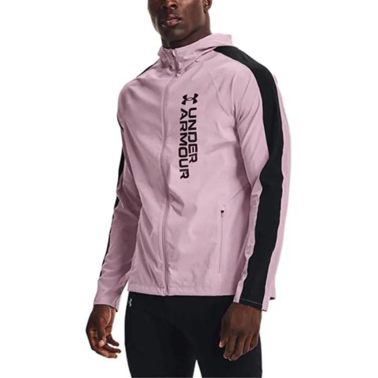Under Armour Storm Jackets Men's Pink Hooded Moderate Other (Unisex) Jackets 1361502 698